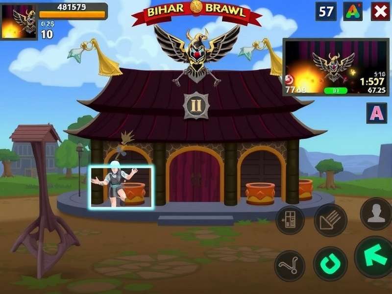 Bihar Brave Brawl player statistics visualization